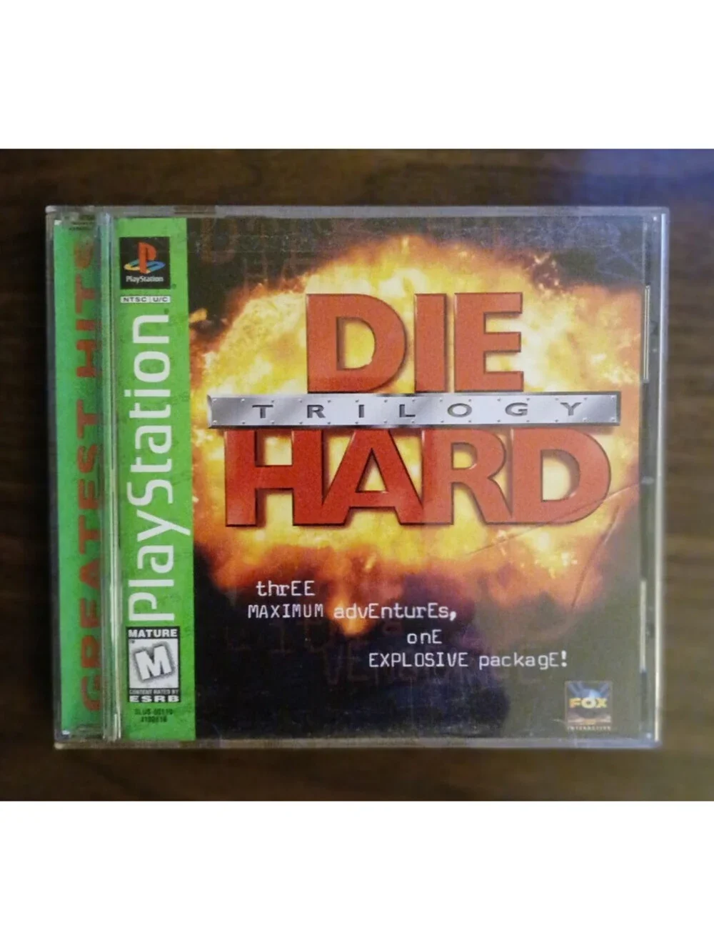 Die Hard Trilogy (Greatest Hits) (Sony PlayStation 1, 1997)